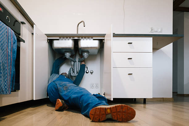 Professional Plumbing technician working in Zieglerville, PA